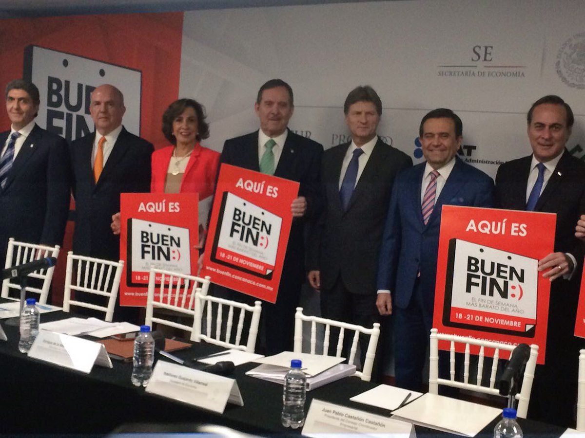 Anuncian fecha del Buen Fin 2016