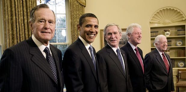 Ninguno de los cinco presidentes con vida de EE.UU. votará por Trump