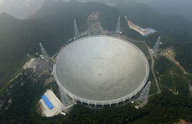 China inaugura radiotelescopio para buscar vida extraterrestre