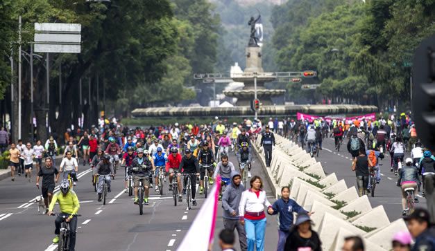 Modifican ruta de “Muévete en Bici” por marchas del 2 de octubre Modifican ruta de “Muévete en Bici” por marchas del 2 de octubre