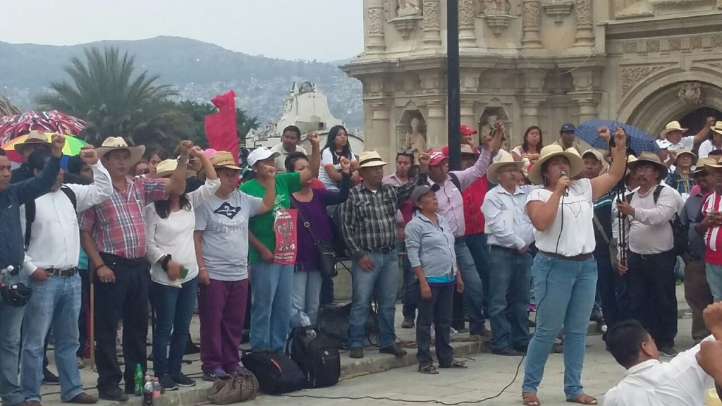 CNTE amenaza con intensificar protestas si no hay diálogo con Gobernación - cnte-1024x576