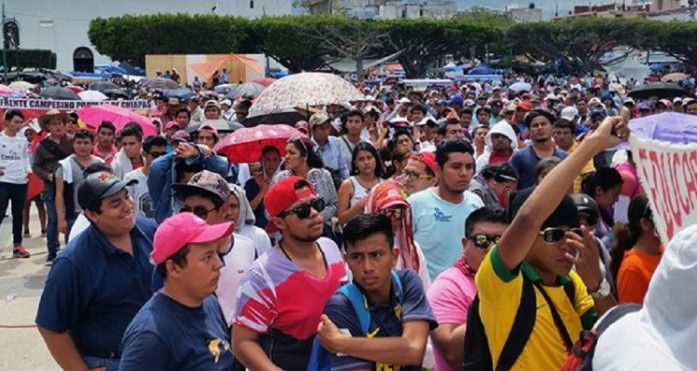 CNTE toma dependencias en Tuxtla Gutiérrez - cnte-chiapas