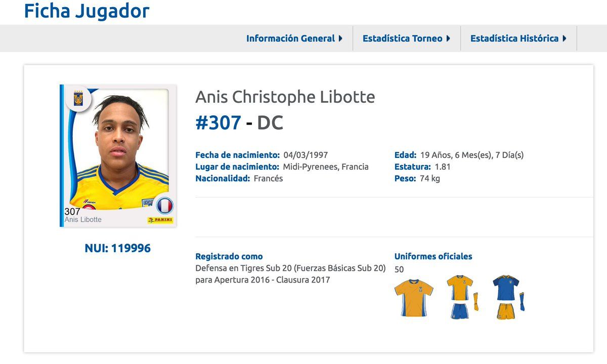 Tigres contrata un tercer jugador francés - cristophe