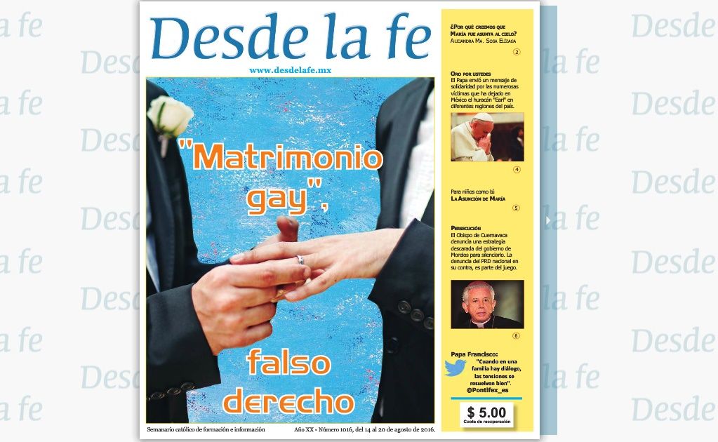 Correcto manifestarse si se atenta contra el plan de Dios: Arquidiócesis de México - desde-la-fe