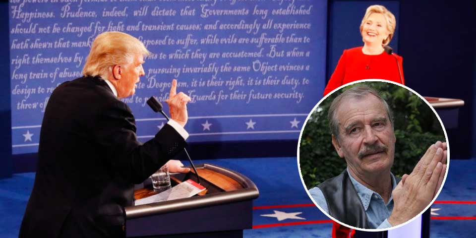 Debate fue como ver ‘La Bella y la Bestia’: Vicente Fox