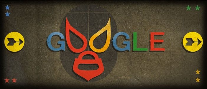 Google conmemora el natalicio de 'El Santo' - doodle