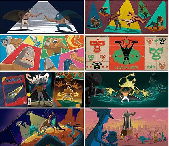 Google conmemora el natalicio de 'El Santo' - doodleI