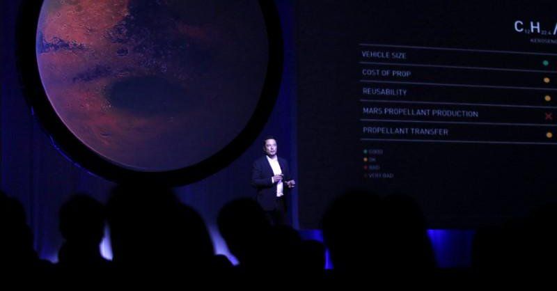 Dueño de SpaceX busca colonizar Marte - elon-musk