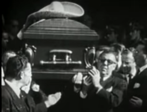 Cinco muertes que paralizaron a México - entierro-jorge-negrete