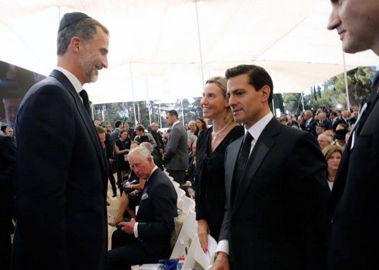 Shimon Peres dejó un legado de tolerancia, por encima de los agravios​: Peña Nieto - epn-2-4