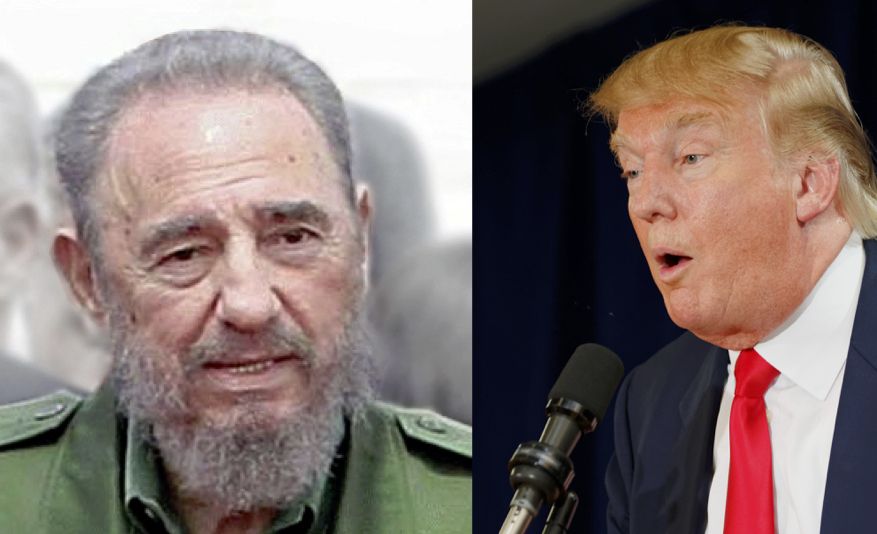 'Fidel Castro fue un dictador brutal': Donald Trump - fidel-castro-trum