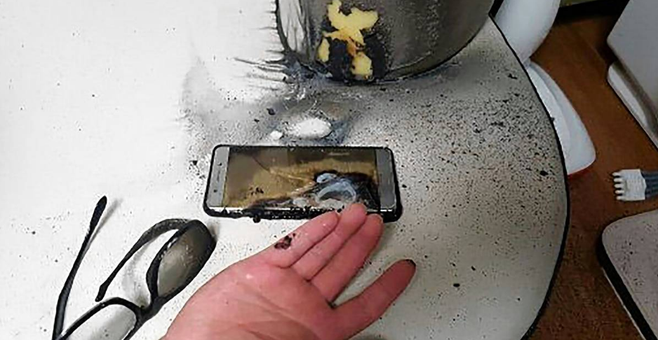 Hombre quemado por Galaxy Note 7 demanda a Samsung