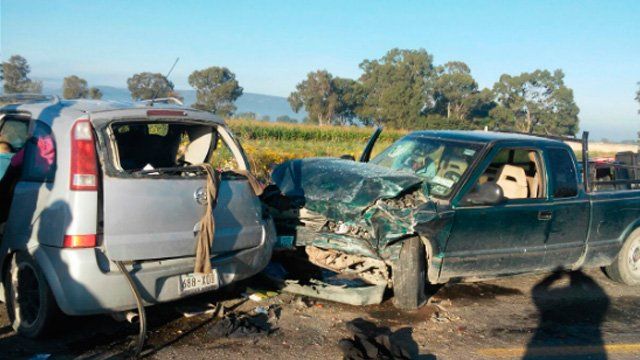 Accidente en carretera de Guanajuato deja 15 heridos - guanajuato-accidente