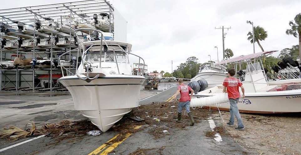 Galería: los estragos que ha dejado Hermine en EE.UU.