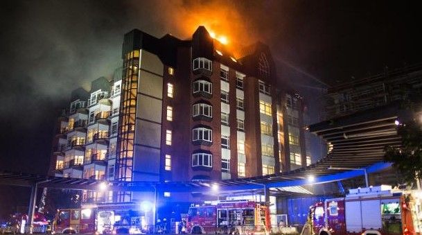 #Video Incendio en hospital de Alemania deja dos muertos - hospital-I