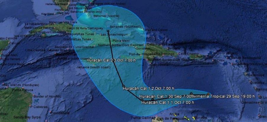 Matthew se convierte en huracán