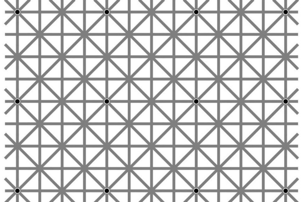 Cuenta los puntos negros, la nueva ilusión óptica que arrasa en redes sociales - ilusion-1024x683