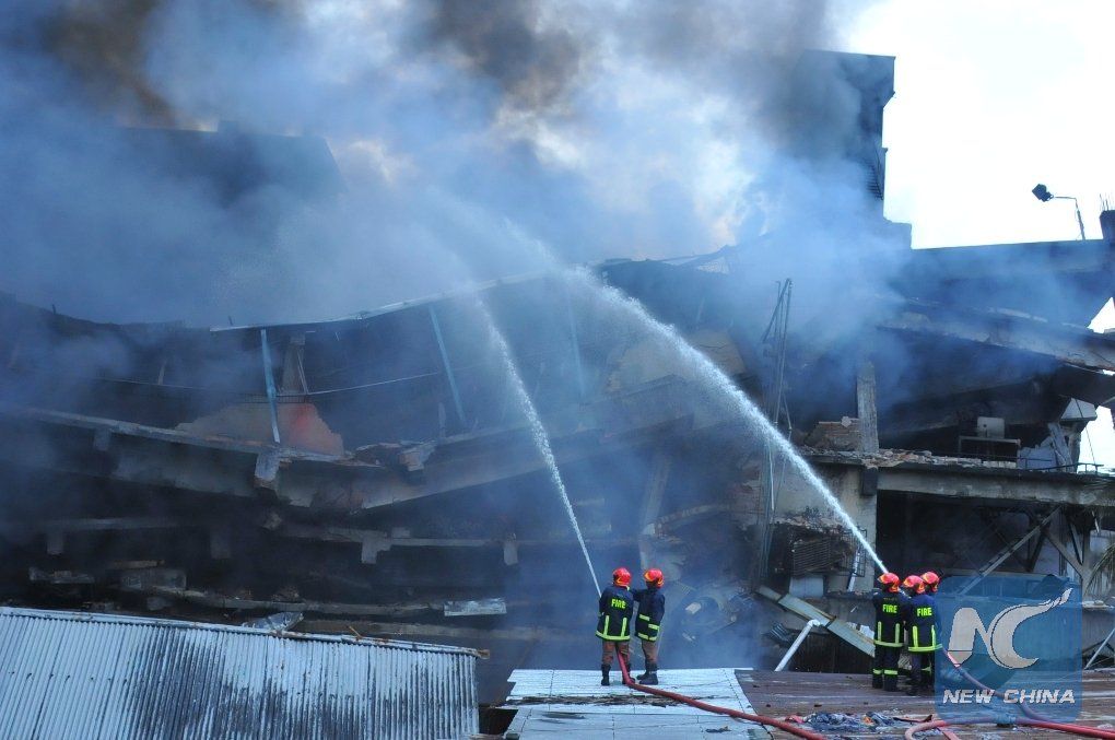 Explosión en fábrica de Bangladesh deja 23 muertos - incendio-bangladesh-xinhua-1