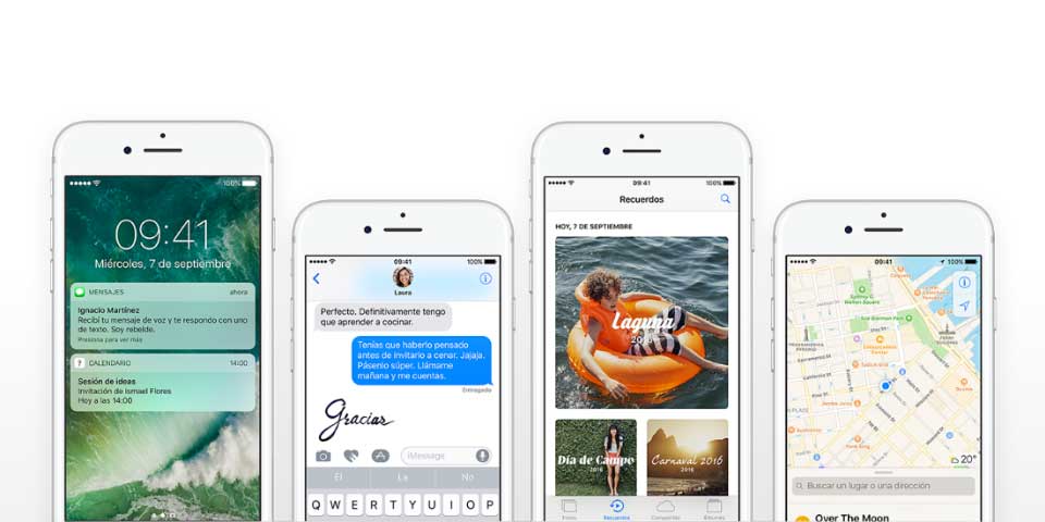 Todas las novedades de iOS 10