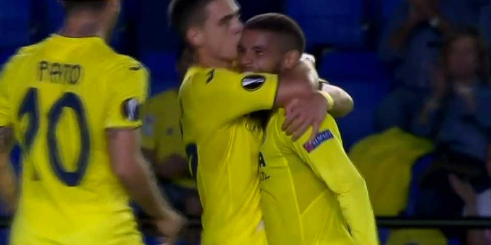 Golazo de Jonathan dos Santos en Europa League