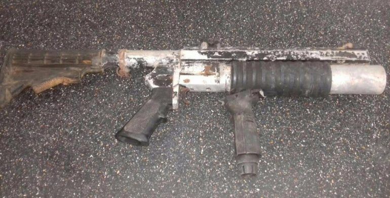 Aseguran lanzagranadas en Michoacán