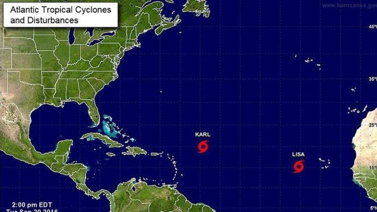Se forma tormenta tropical Lisa en el Atlántico - lisa