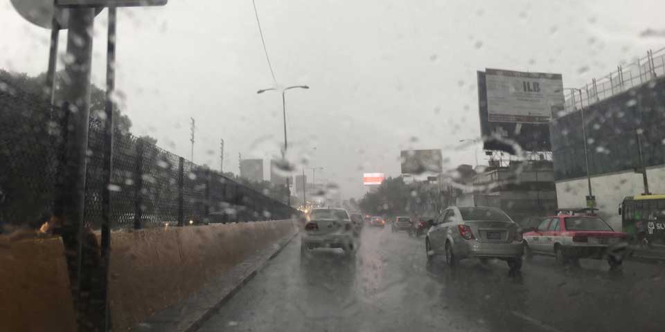 Fuertes lluvias e inundaciones en la Ciudad de México
