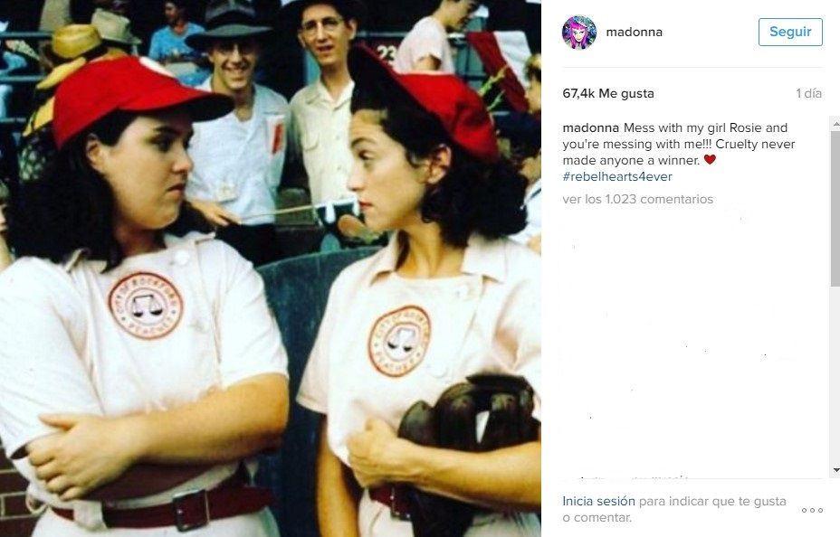 Madonna comparte mensaje a favor de Hillary Clinton - madonna-ROSIE