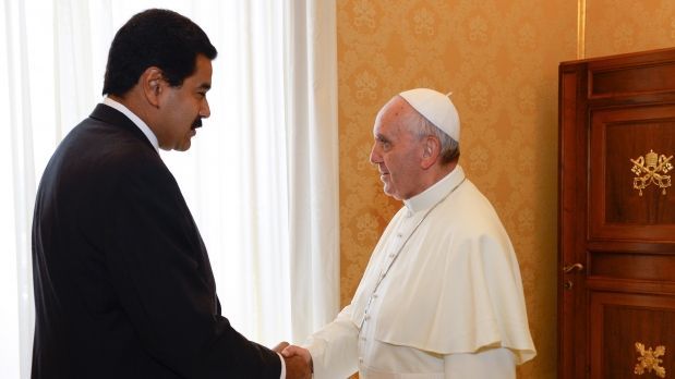 Papa Francisco envió carta al Nicolás Maduro - maduro-2