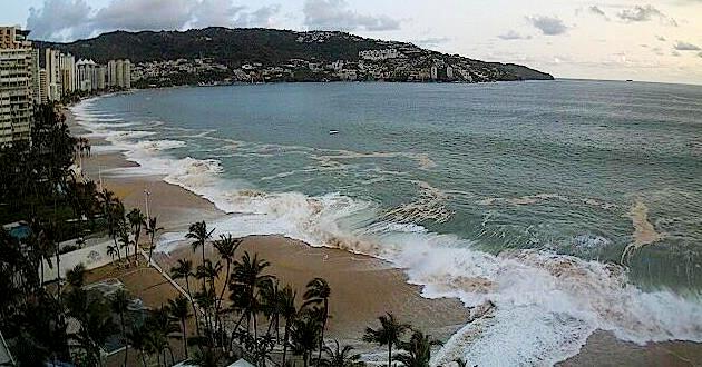 Protección Civil alerta por mar de fondo en Acapulco - mar-de-fondo