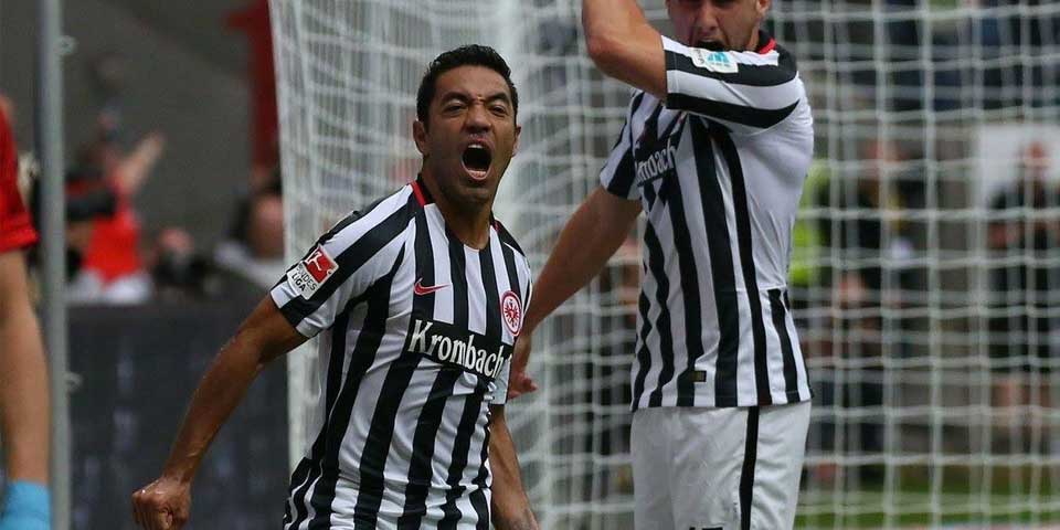 Marco Fabián le da el empate al Eintracht Frankfurt
