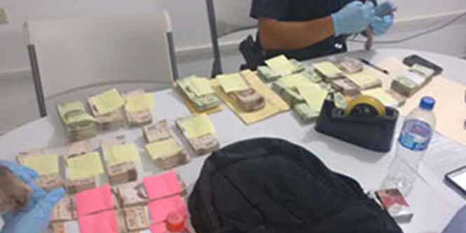 Detienen a hombre con más de dos mdp en Yucatán