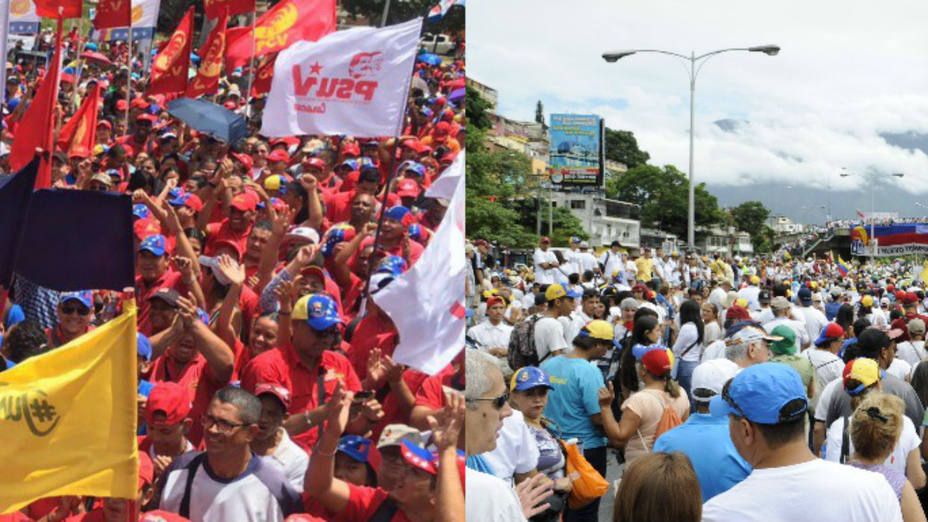 Venezolanos toman las calles y piden salida de Maduro - movilizaciones-caracas-4