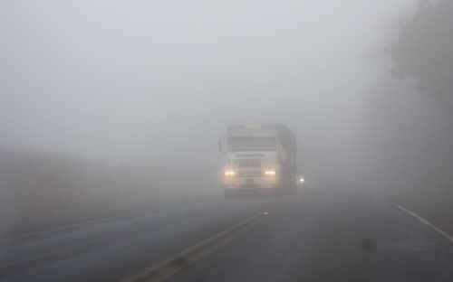 Banco de niebla provoca incidentes en la autopista México Cuernavaca