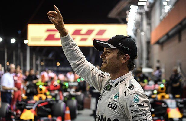 Rosberg se queda con la pole del Gran Premio de Singapur - nico-rosberg