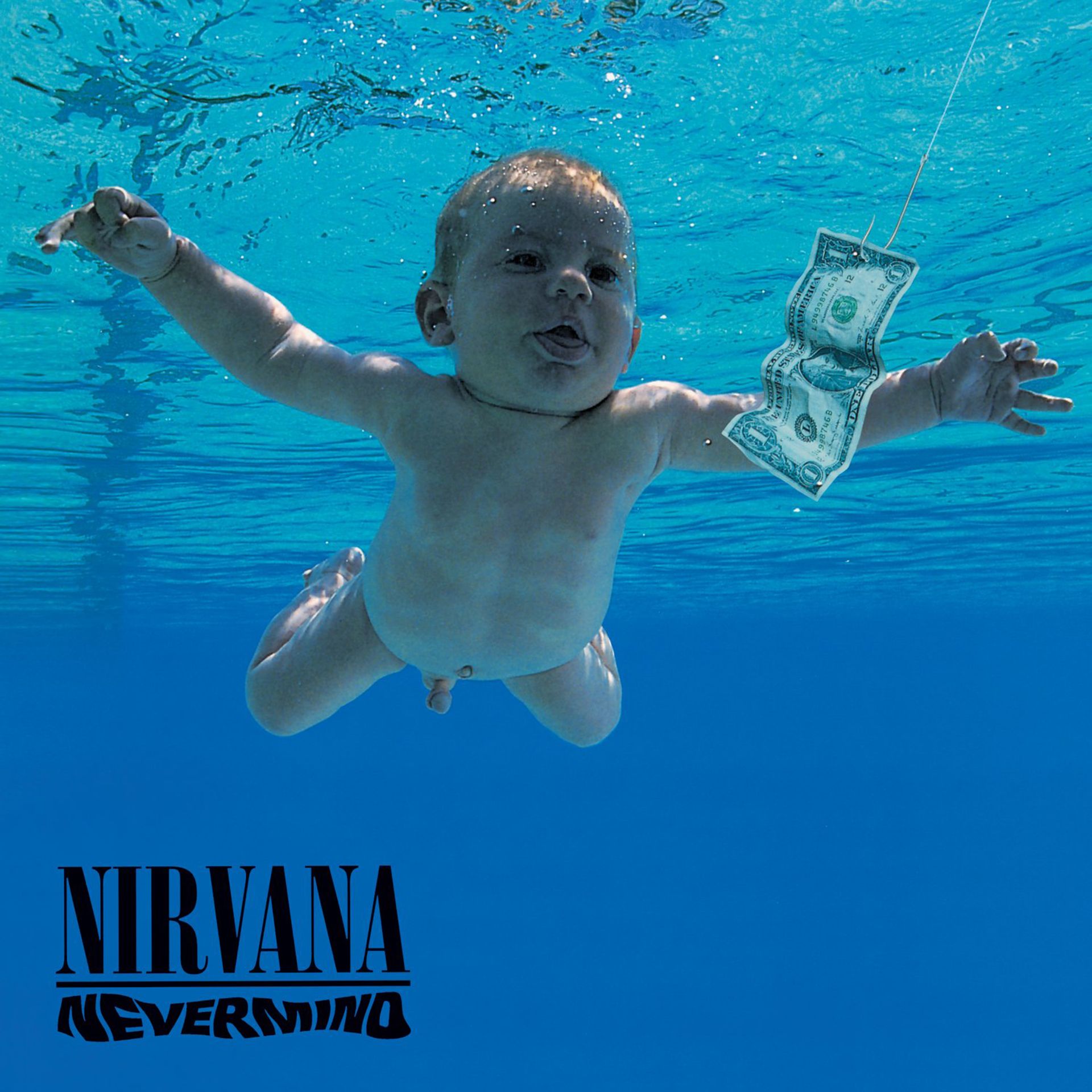 Bebé de "Nevermind" demanda a Nirvana por pornografía infantil - nirvana-nevermind-cover