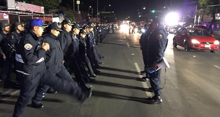 Detienen a 17 en ‘Operativo Mega’ instalado en cuatro delegaciones