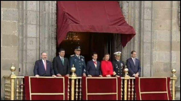 Concluye desfile militar por el 206 aniversario de la Independencia