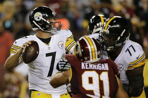 ‘Big Ben’ lleva al triunfo a Steelers