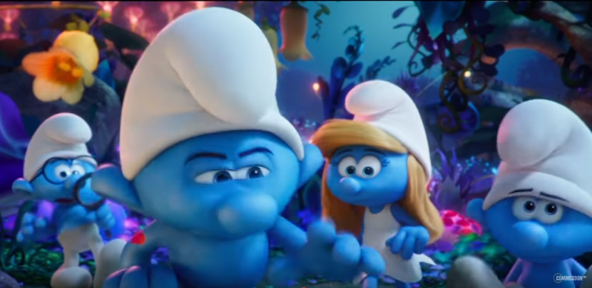 Los Pitufos debutan terceros en la taquilla del fin de semana