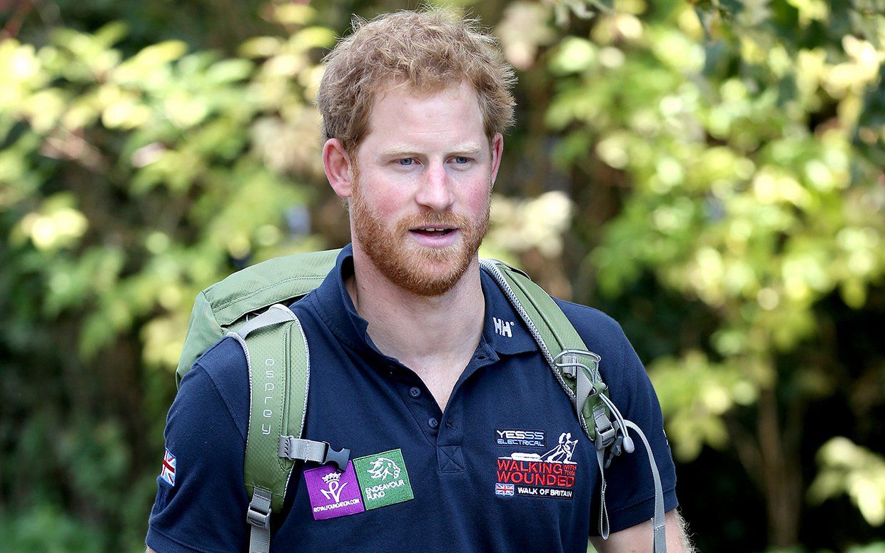 ¿Cuánto ganan los reyes y príncipes de Europa? - prince-harry-walking-with-the-wounded-ftr
