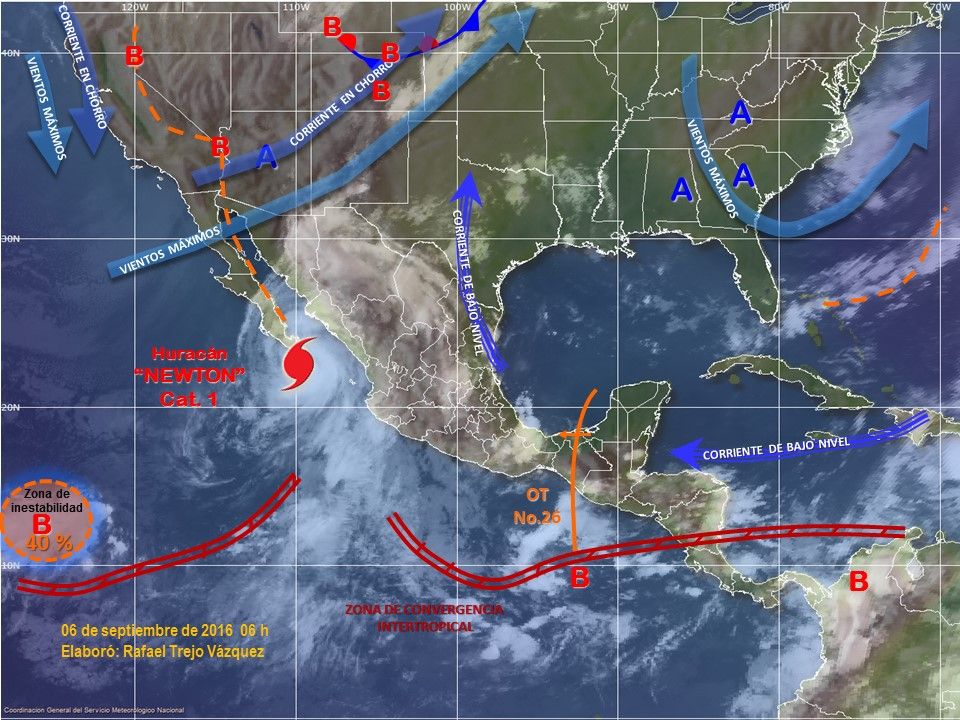 Fuertes tormentas afectarán todo el país - pronostico-0609-1