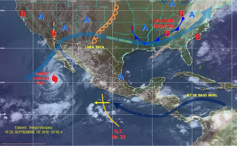 Continuarán tormentas intensas en gran parte de México - pronostico-1909-2