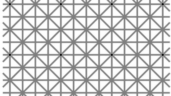 Cuenta los puntos negros, la nueva ilusión óptica que arrasa en redes sociales