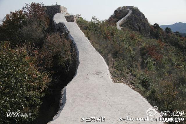 Error en la restauración de la Muralla China - restauracion-muralla-china-1