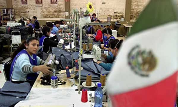 Registra sector manufacturero menor avance en 4 meses Registra sector manufacturero menor avance en 4 meses