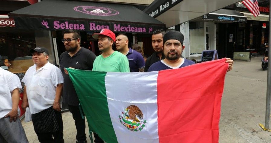 Mantendrán su empleo 40 mexicanos en restaurante de Nueva York