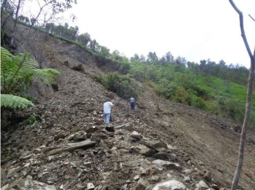 Deja tormenta bardas caídas y deslave de cerro en Tlaxcala - tlaxcala