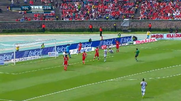 Toluca y León empatan 1-1 en el Alberto Córdoba