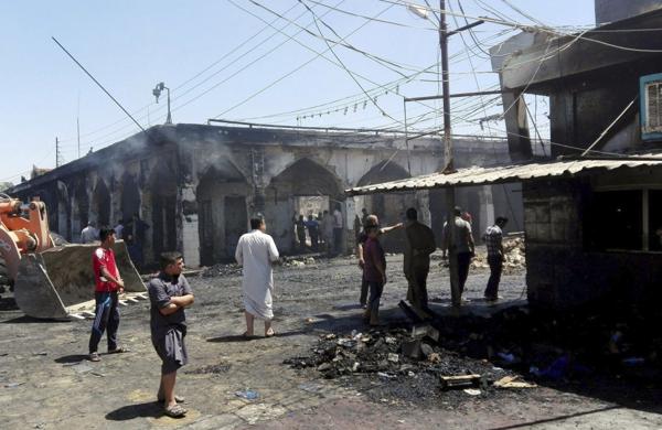 Triple ataque suicida deja 11 soldados muertos en Bagdad